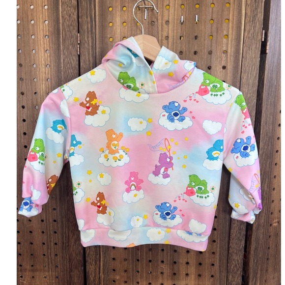 Care Bears Other - Care Bears Hoodie Pullover Sweatshirt Shein KIds Size 4Y Retro Kidcore 80s